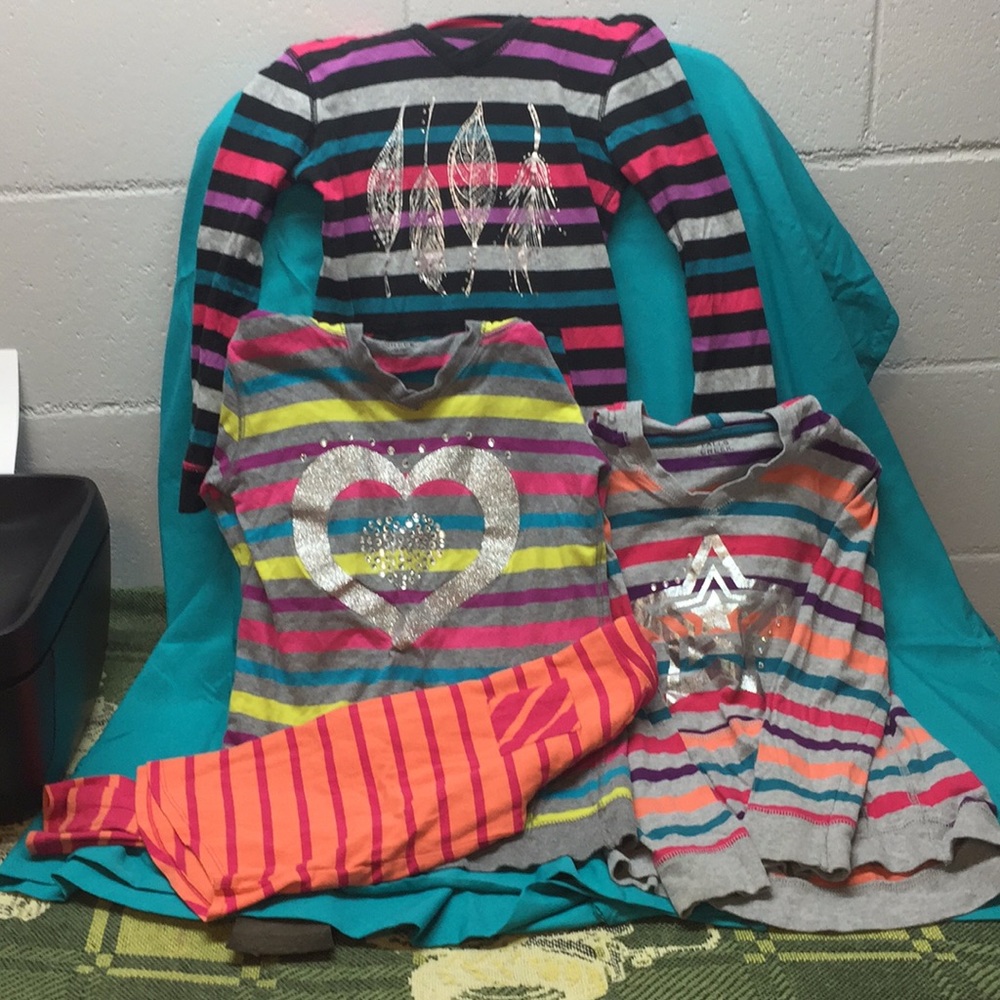 Lot of Falls Creek long sleeve shirts